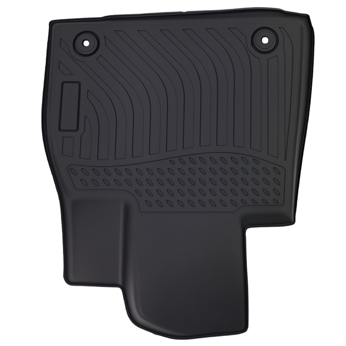 All- Weather Black Floor Mats compatible For Hyundai Palisade 2020-2024 TPE Floor Liners