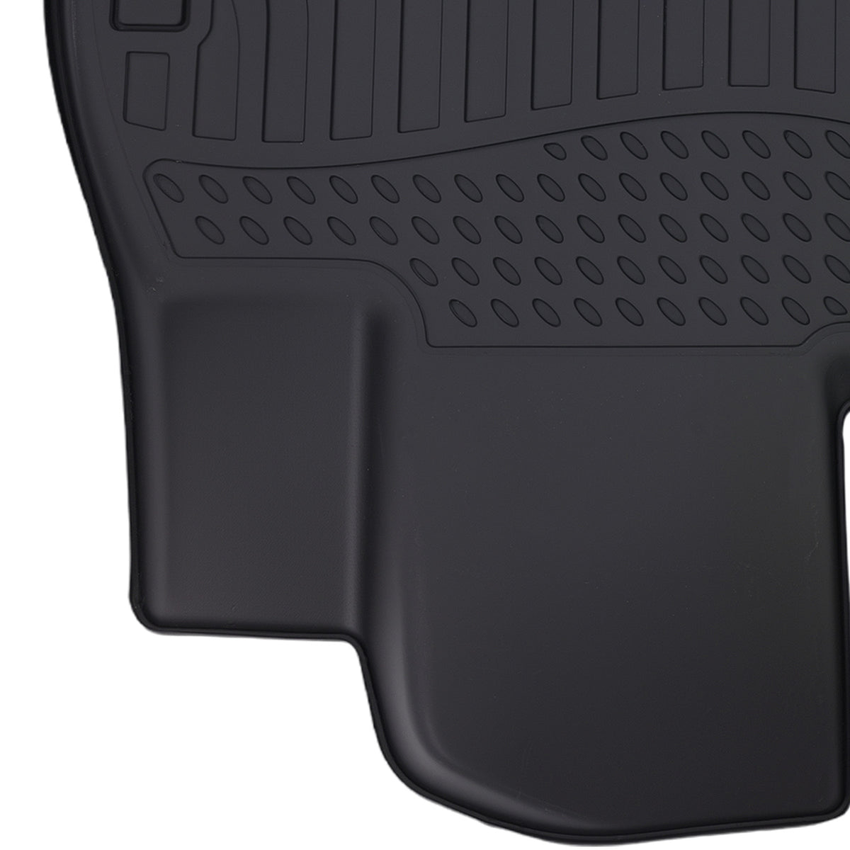 All- Weather Black Floor Mats compatible For Hyundai Palisade 2020-2024 TPE Floor Liners