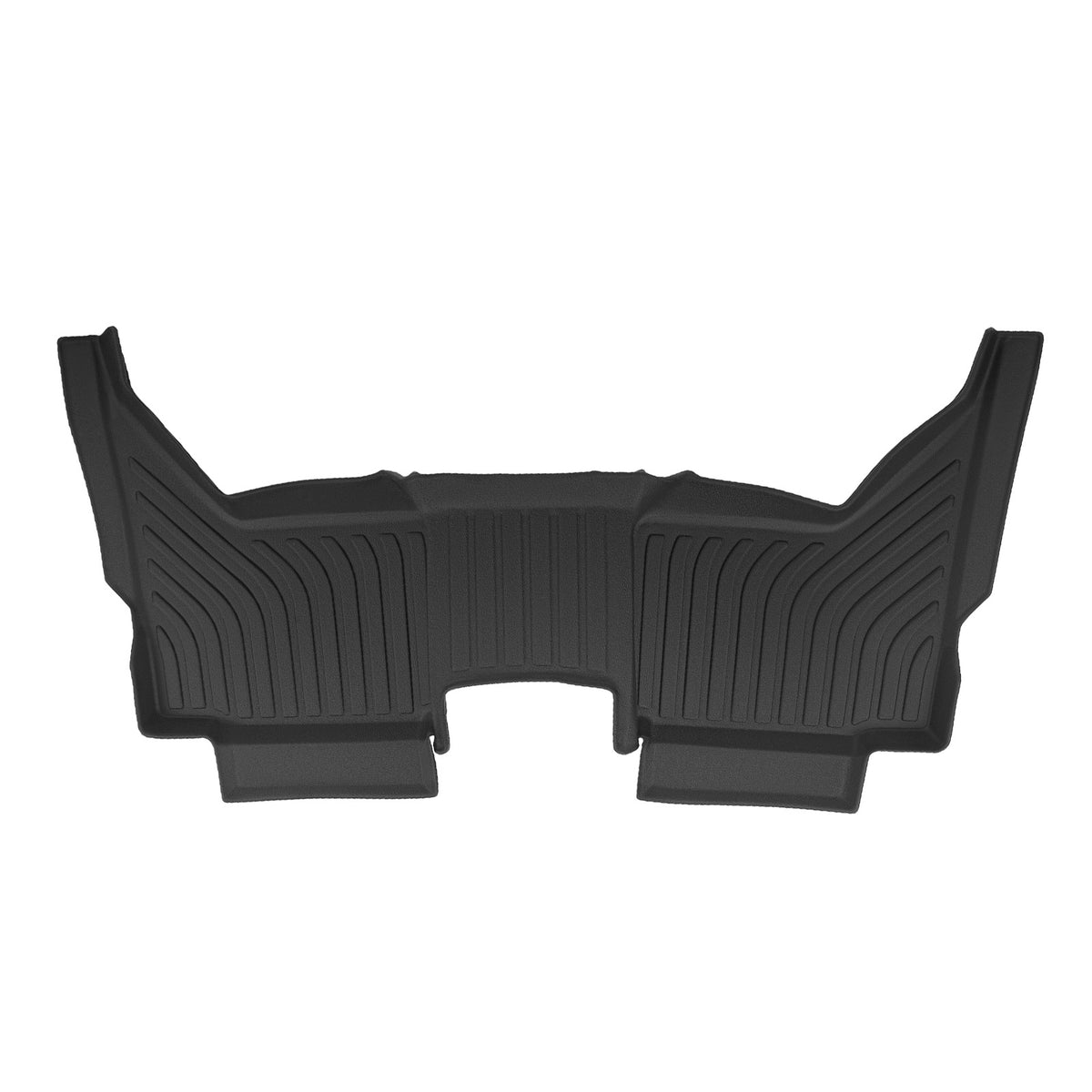 All  Weather Black Floor Mats compatible For Ford Ranger SuperCrew Cab 2019-2023 Car Carpet