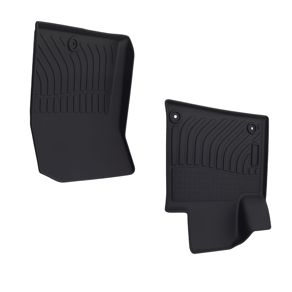 All  Weather Floor Mats compatible For Kia Sorento 7 compatible For Seat 2021-2024 Black TPE Car Carpet