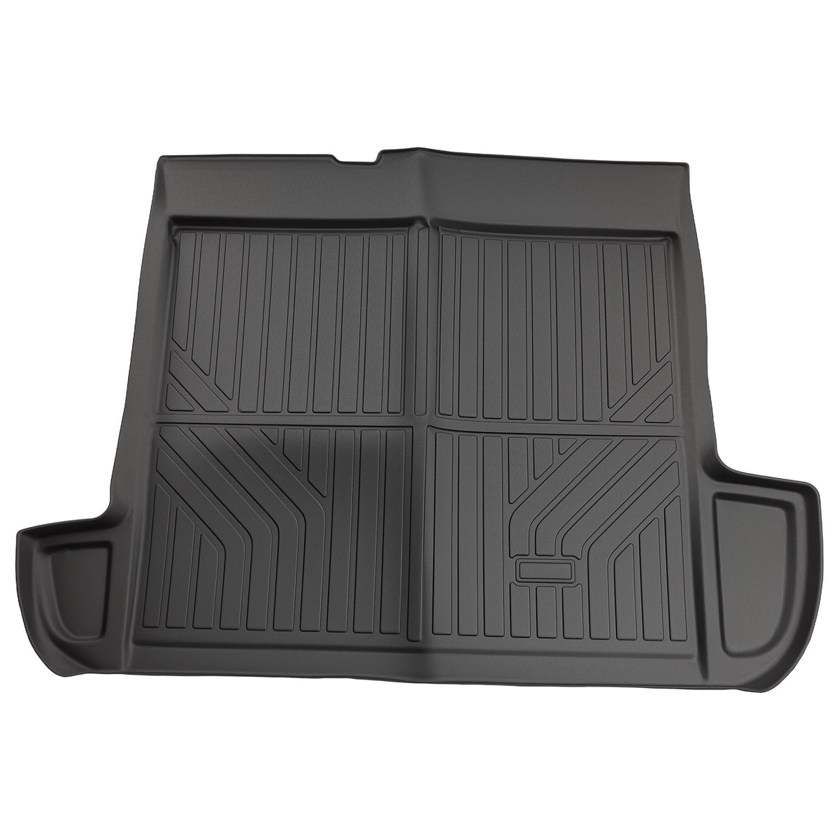 3D Floor MatsCargo Liner Set compatible For Toyota 4Runner 2013-2024 5-Seats Black TPE