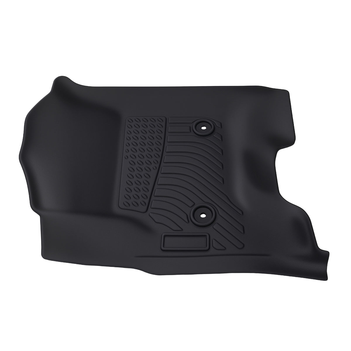 All- Weather Floor Mats compatible For Chevrolet Tahoe/Yukon 2015-2020  Black TPE Rubber