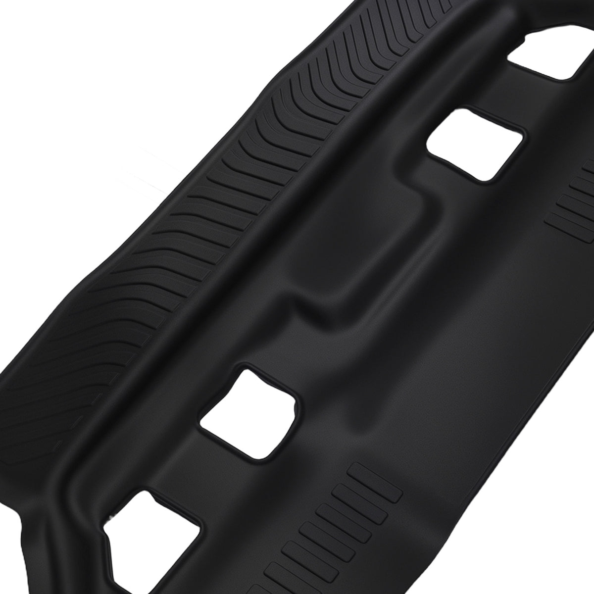 All- Weather Floor Mats compatible For Chevrolet Tahoe/Yukon 2015-2020  Black TPE Rubber