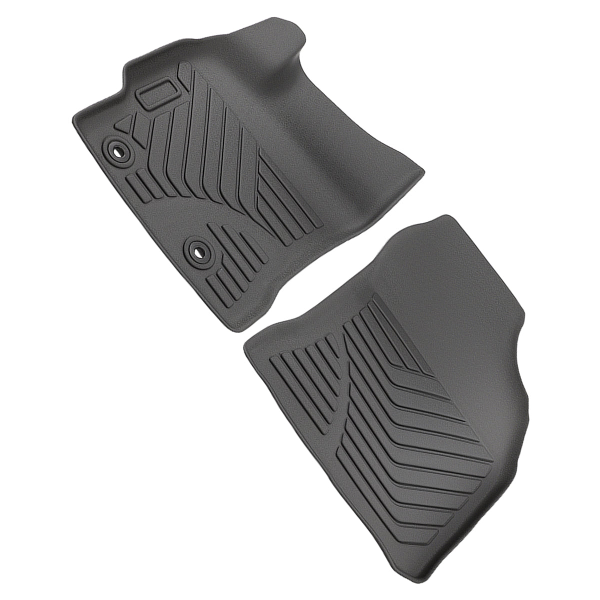 Anti-Slip Floor Mats Liner compatible For Toyota Corolla 2014-2019 TPE Rubber FrontRear