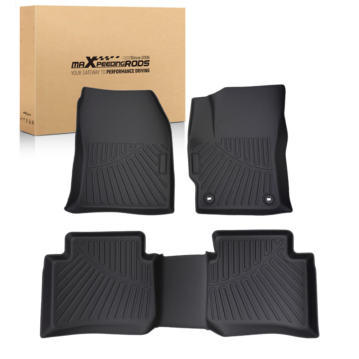 Floor Mats Liner compatible For Toyota Corolla/Corolla Hybrid 2020-2023 All- Weather TPE