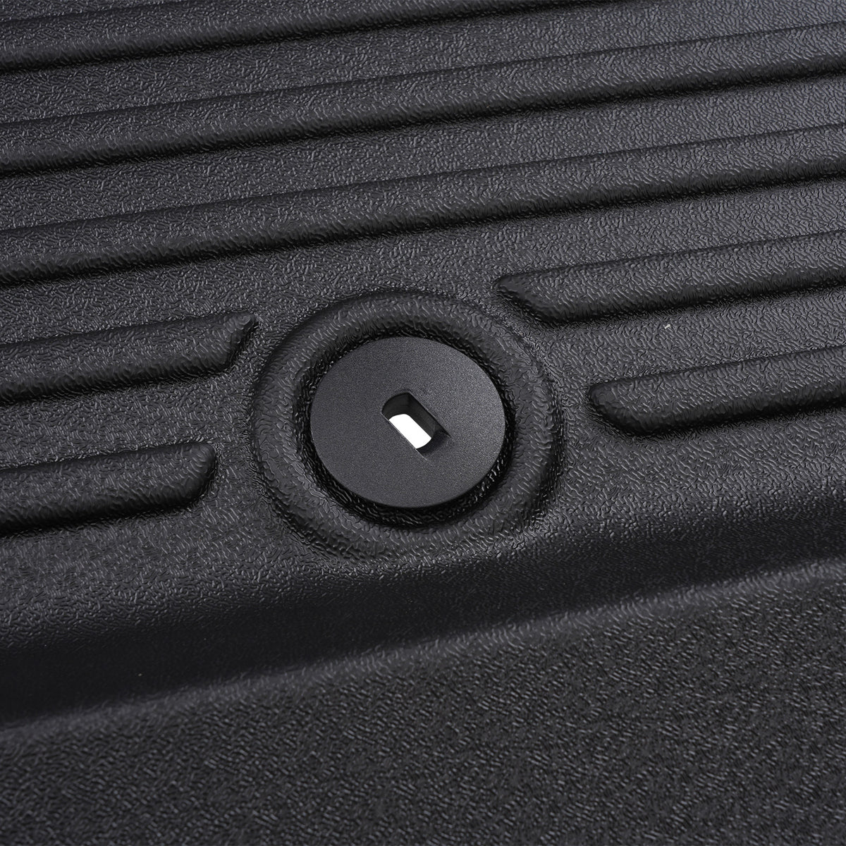Black All- Weather Floor Mats compatible For Kia Telluride 2020-2025 TPE Rubber Floor Liners