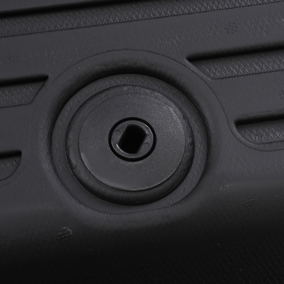 Black All- Weather Floor Mats compatible For Kia Telluride 2020-2025 TPE Rubber Floor Liners
