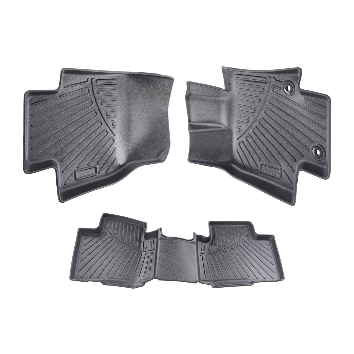 Floor Mats Liners compatible For Toyota Highlander TPE Rubber Carpet All  Weather 2020-2024