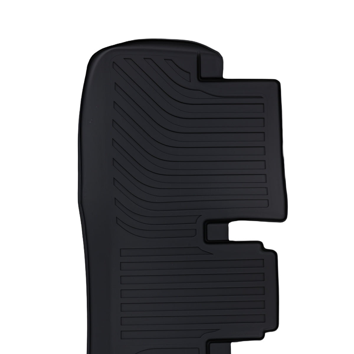Black TPE Carpet Floor Mats compatible For Tesla Model 3 2024 2025 All  Weather Car Mat