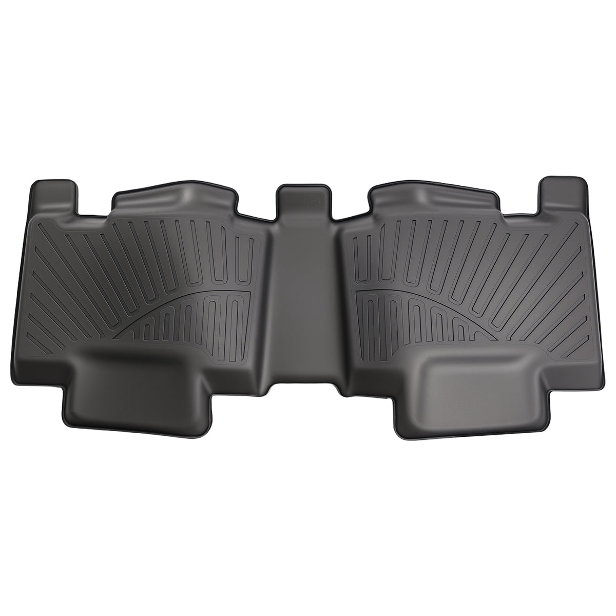 3-Piece Floor Mats compatible For Toyota RAV4 2013-2018 Black TPE Rubber FrontRear Set