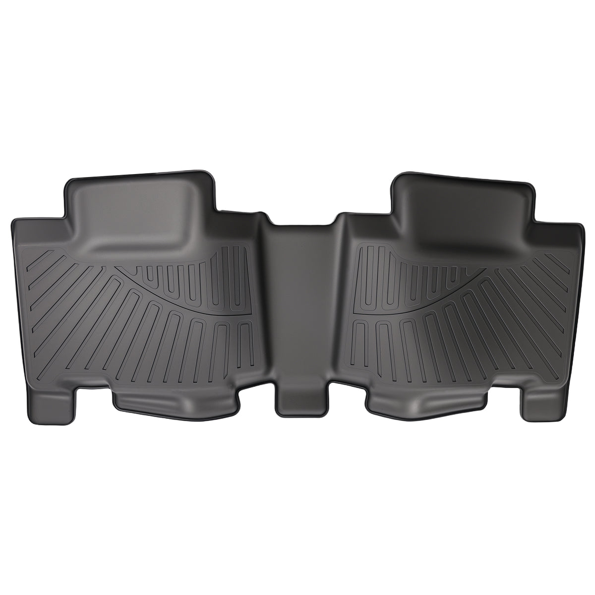 3-Piece Floor Mats compatible For Toyota RAV4 2013-2018 Black TPE Rubber FrontRear Set