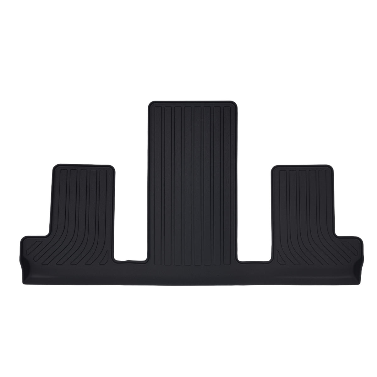 Waterproof Floor Mats compatible For Chevrolet Traverse 2018-2025 7 compatible For Seat TPE Black