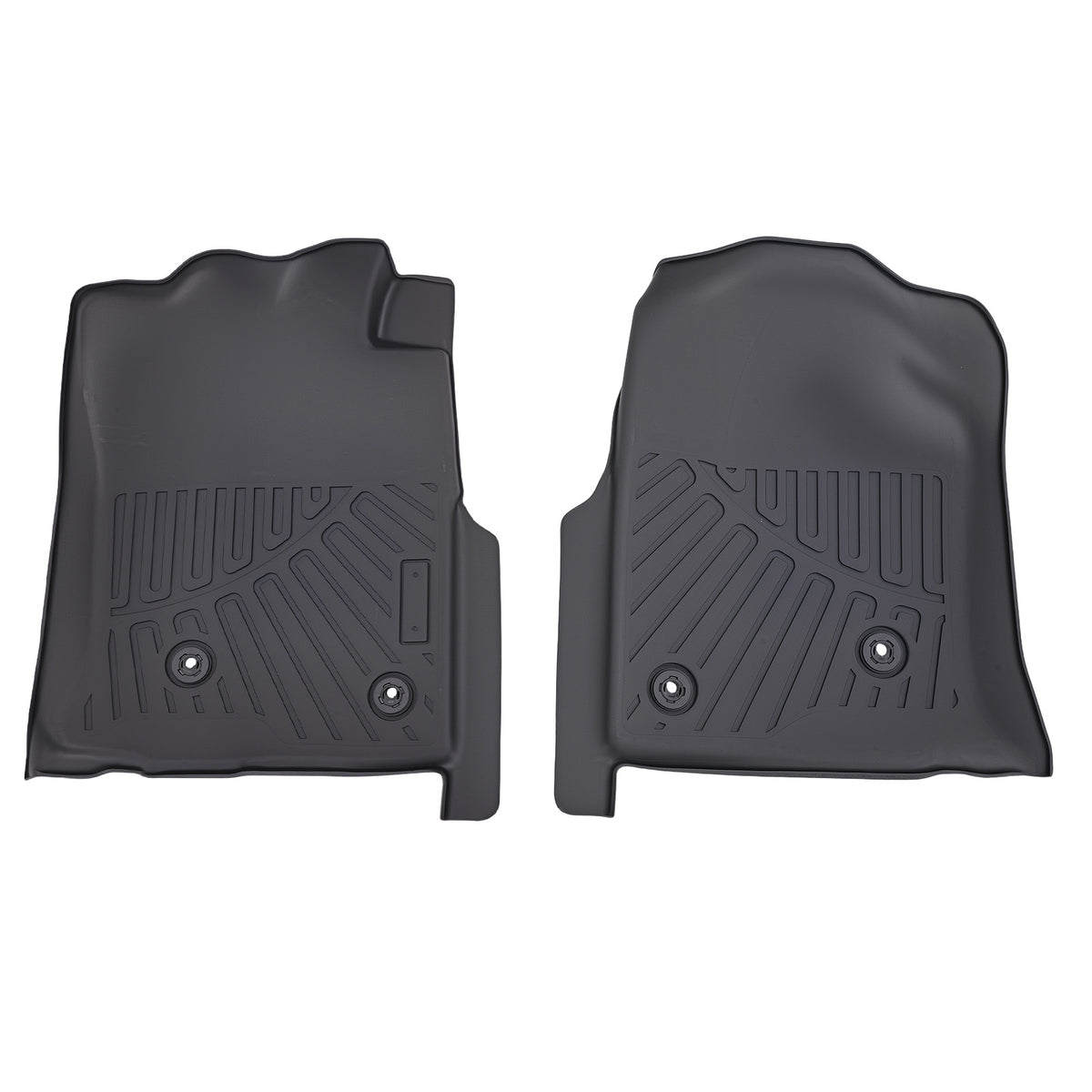 3Pcs Carpet Floor Mats compatible For Toyota Tacoma Double Cab 2005-2015 TPE Waterproof