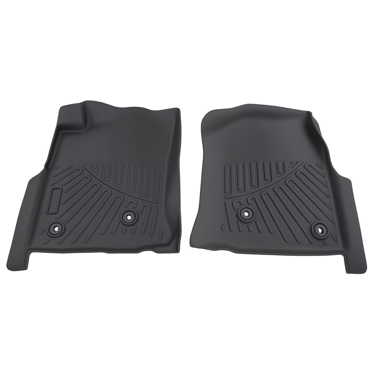 3Pcs Carpet Floor Mats compatible For Toyota Tacoma Double Cab 2005-2015 TPE Waterproof