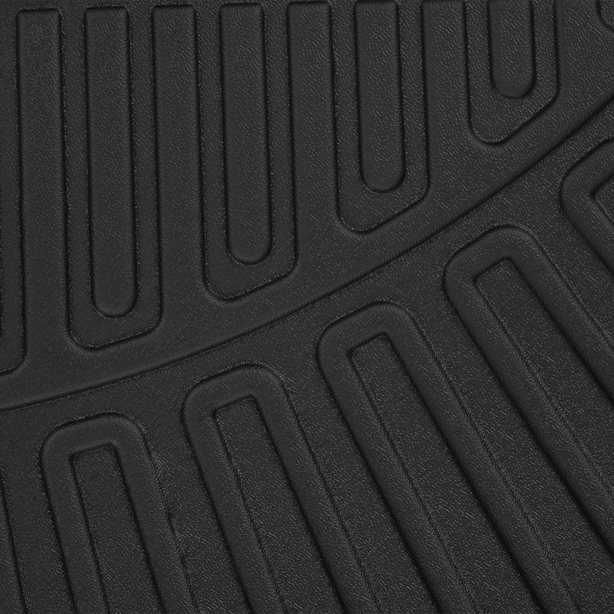 Floor Liner Mat compatible For Toyota Tacoma Double Cab 2024 All  Weather Black New