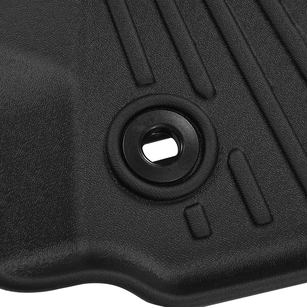 Floor Liner Mat compatible For Toyota Tacoma Double Cab 2024 All  Weather Black New