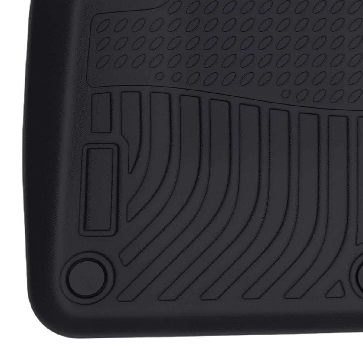 All- Weather Carpet Floor Mats compatible For Volvo S60 2019-2025 TPE Waterproof Anti-Slip