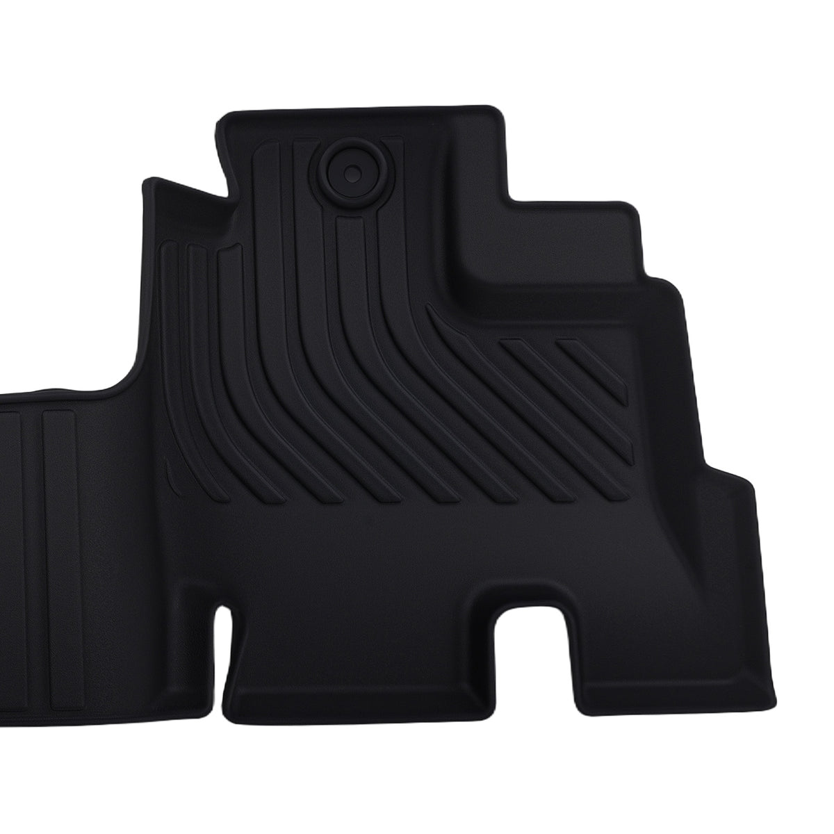 All  Weather TPE Floor Mats compatible For Jeep Wrangler Unlimited 4Dr 2014-2017 Black