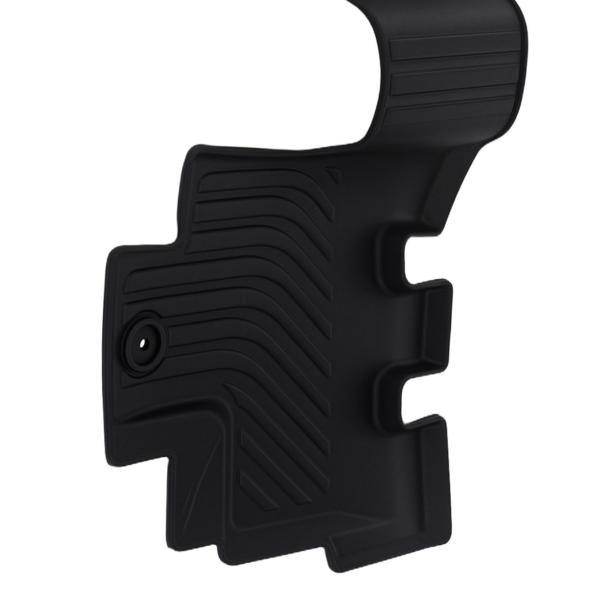 All  Weather TPE Floor Mats compatible For Jeep Wrangler Unlimited 4Dr 2014-2017 Black