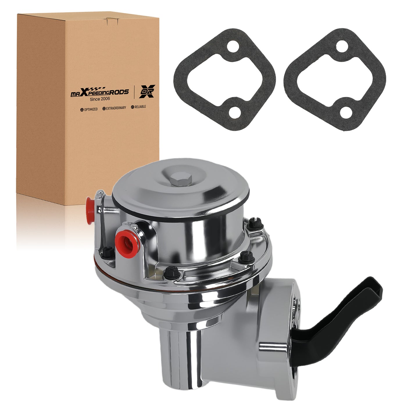 Mechanical Fuel Pump compatible For Chevy Big Block BBC 396 402 427 454 V8 80 GPH 6 PSI