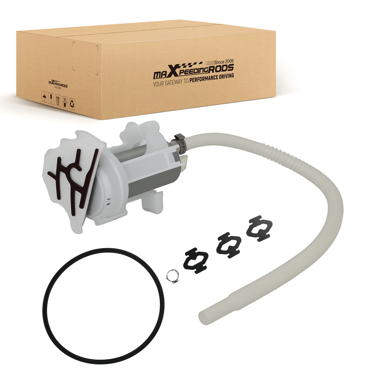 Electric Fuel Pump Module Assembly compatible For BMW 745i 745Li E65 E66 4.4L 2002-05