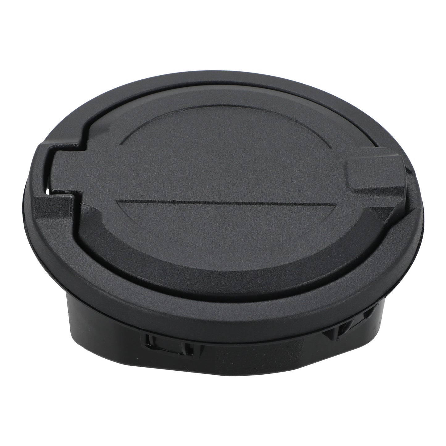 Aluminum Fuel Filler Door Gas Tank Cap Cover compatible for Jeep Wrangler JL 2018-2024