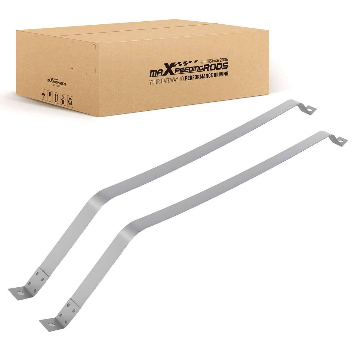 2Pcs Fuel Tank Straps compatible For Toyota RAV4 Base L Sport 2.0L 2.4L 2001-05 7760142050