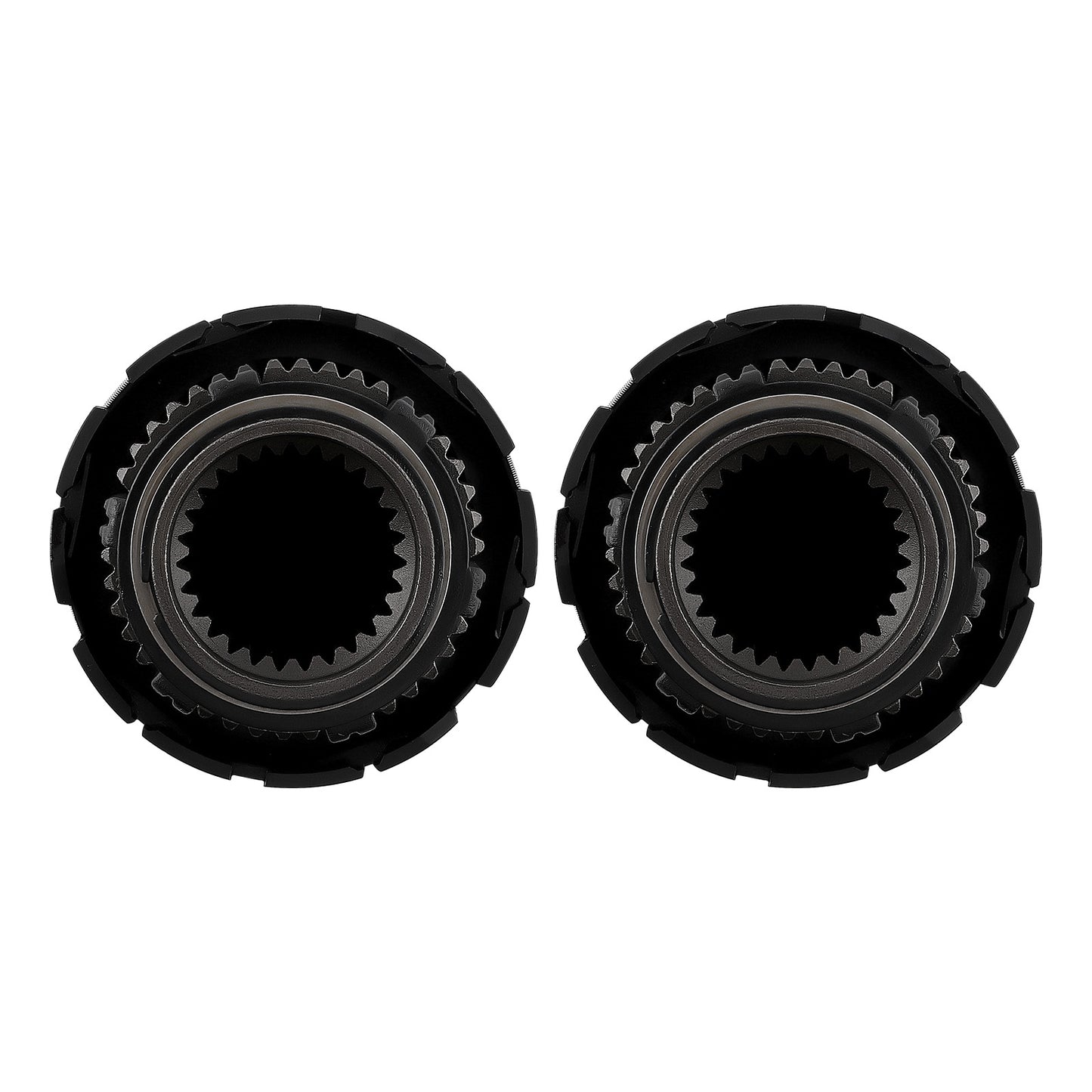 2x Front Manual Locking Hubs compatible For Ford Ranger 1998-2000 compatible For Mazda Pickup 2001-2008