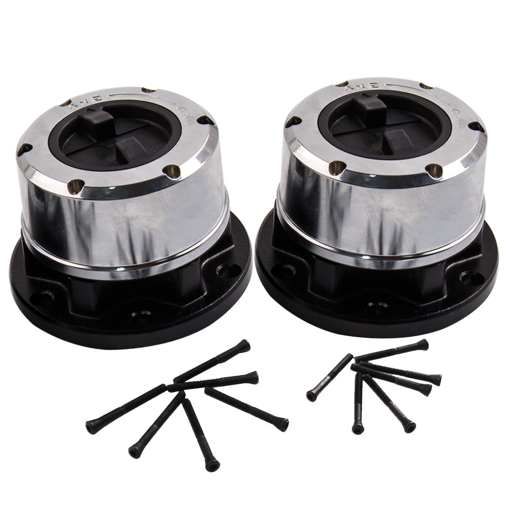 Compatible For Geo Tracker LSi Convertible 2-Door 1994 Locking Hubs 26 Splines 2PCS New