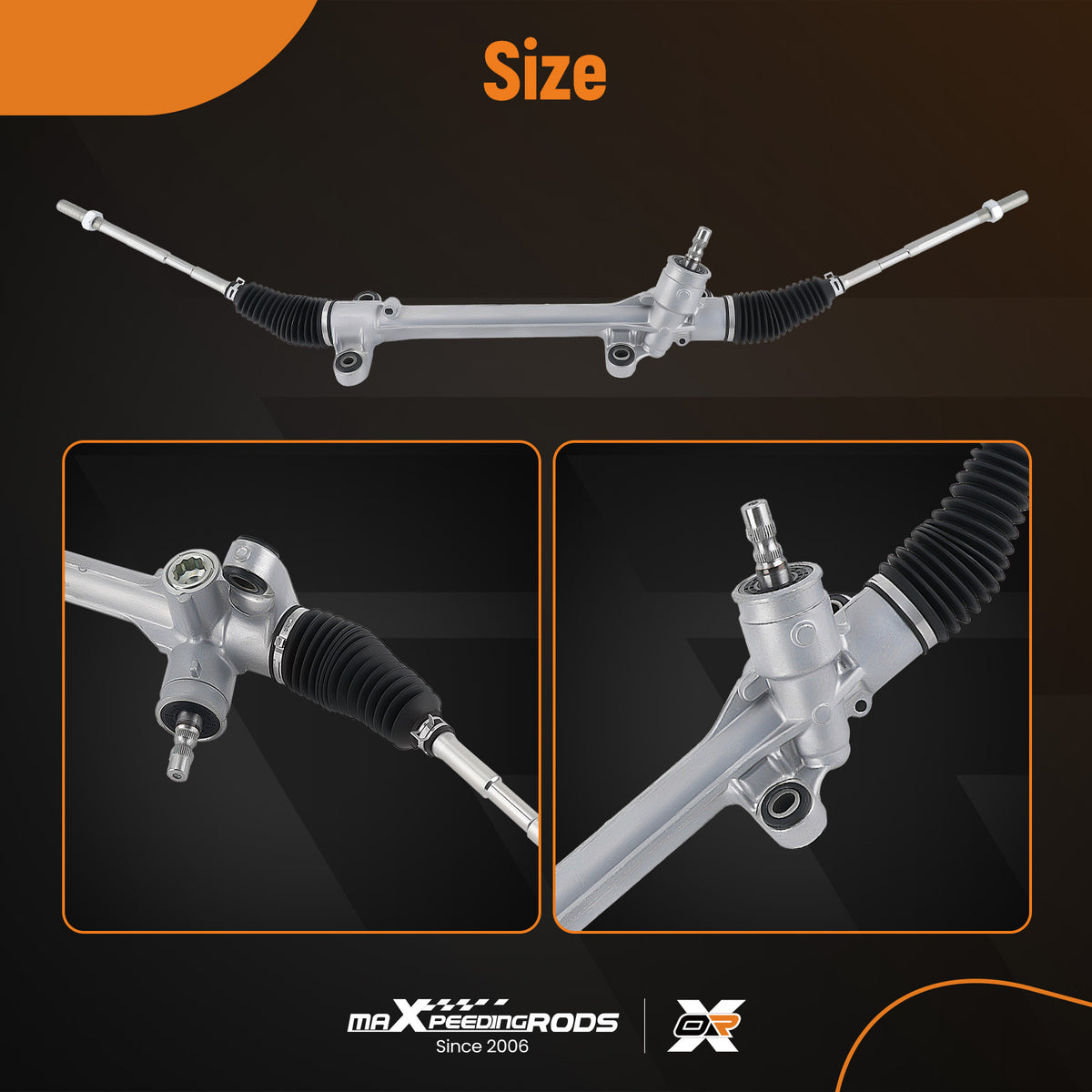Power Steering Rack&Pinion Assembly compatible For Toyota Corolla Sedan L4 1.8L 2.0L 14-19