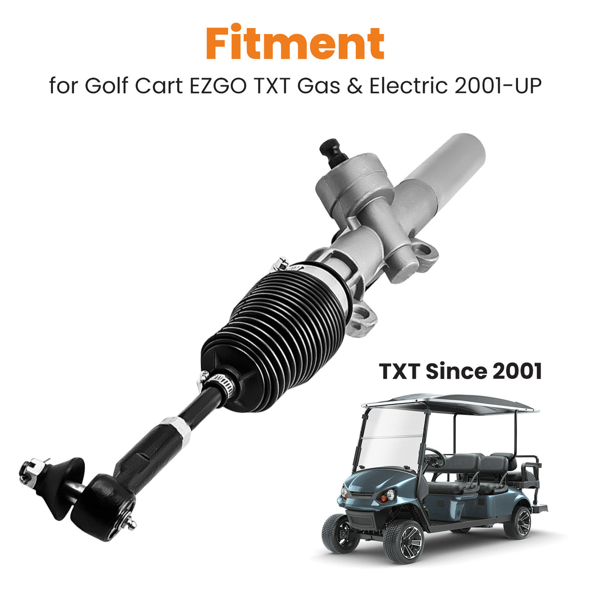 Steering Gear Box Rack Pinion compatible For Golf EZGO Cart Car For Gaz Electric Carts new