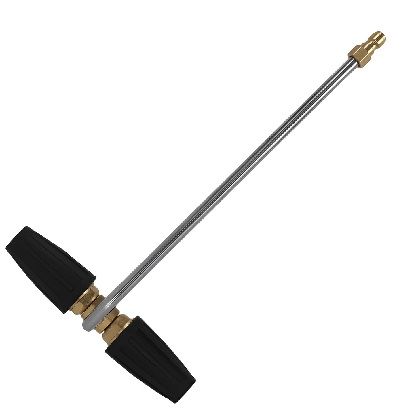 360° Rotating Gutter Nozzle for Pressure Washer 4000PSI Brass Steel Construction