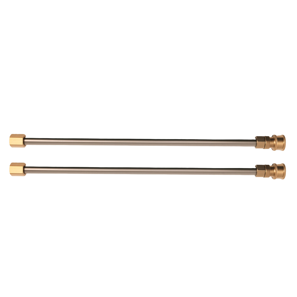 4000PSI Brass Pressure Washer Kit 97inch 6 Wands 6 Nozzles 3 Curved Rods