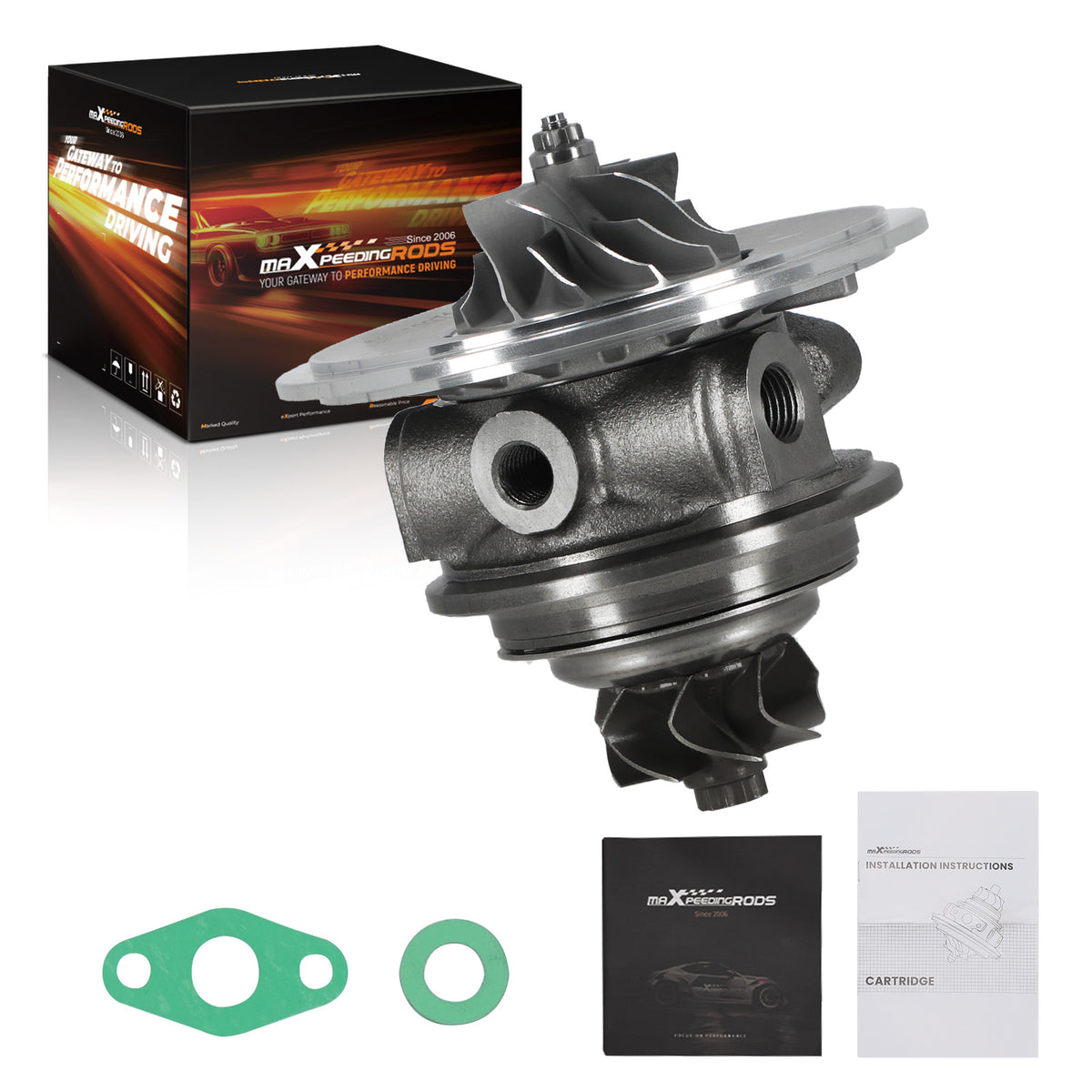Turbo Turbocharger Cartridge compatible For VW Beetle CC Eos GTI Jetta Passat Tiguan 2.0L