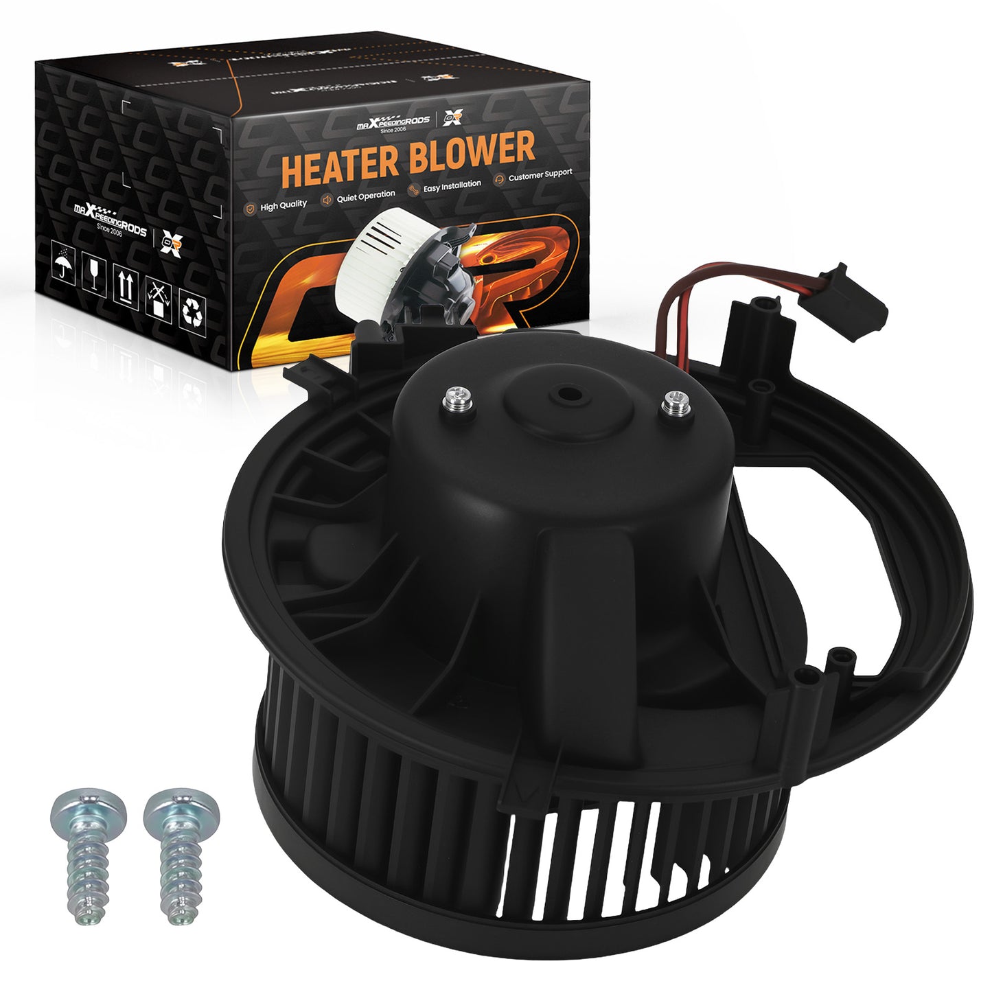 HVAC Blower Motor w/ Fan Cage compatible For Audi A3 compatible For VW Jetta compatible For Golf Tiguan GTI Taos 75119