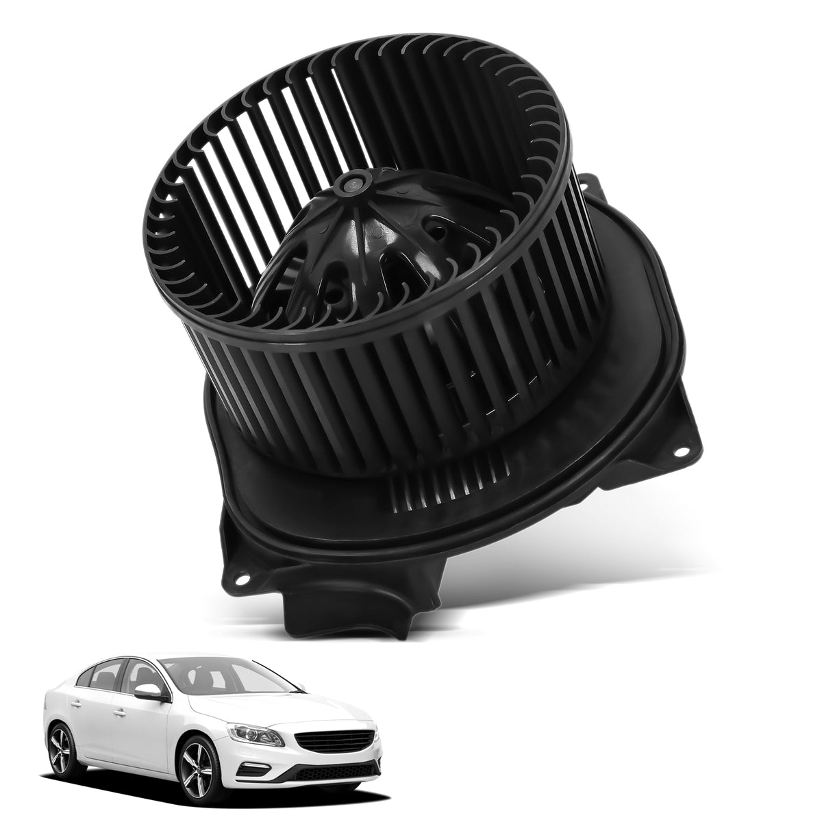HVAC Heater Blower Motor w/ Wheel compatible For Freightliner FL106 FL50 FL60 FL70 FLB 2002