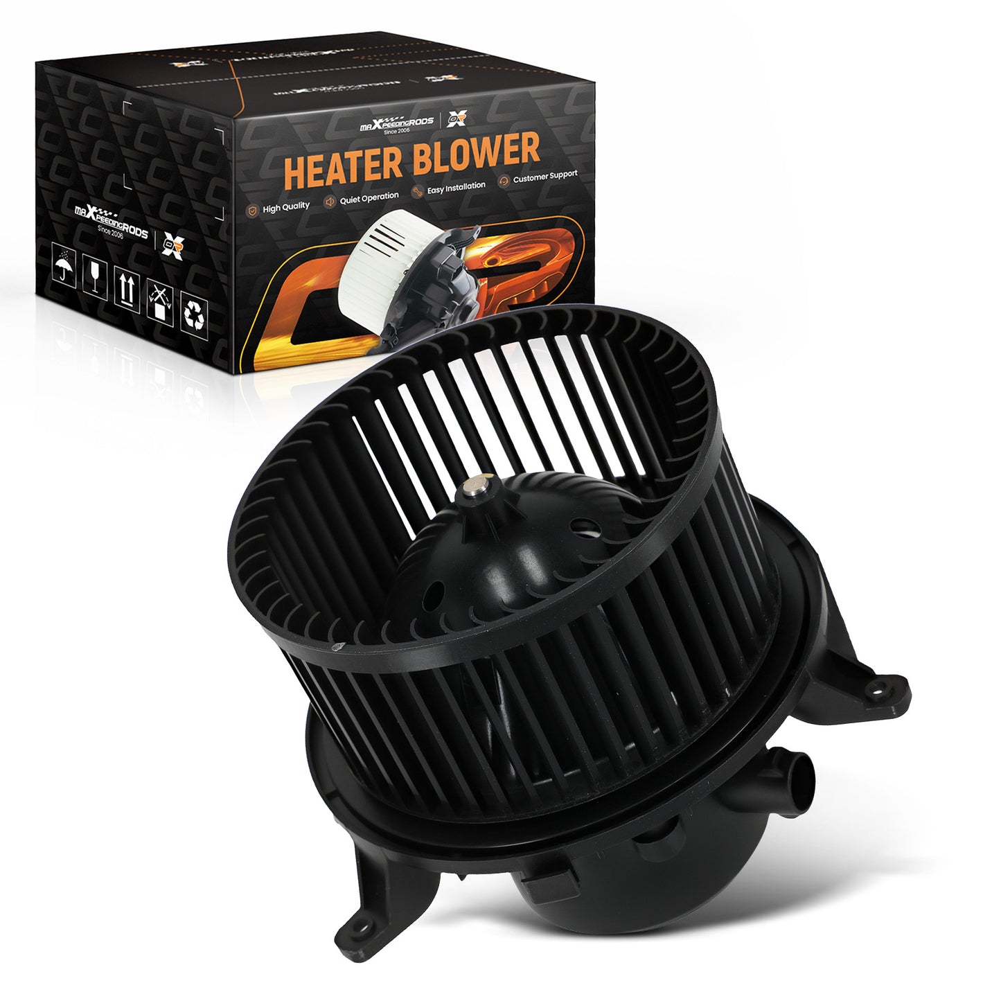 HVAC Heater Blower Motor With Fan Cage Assembly compatible For Chevy GMC BuickCadillac