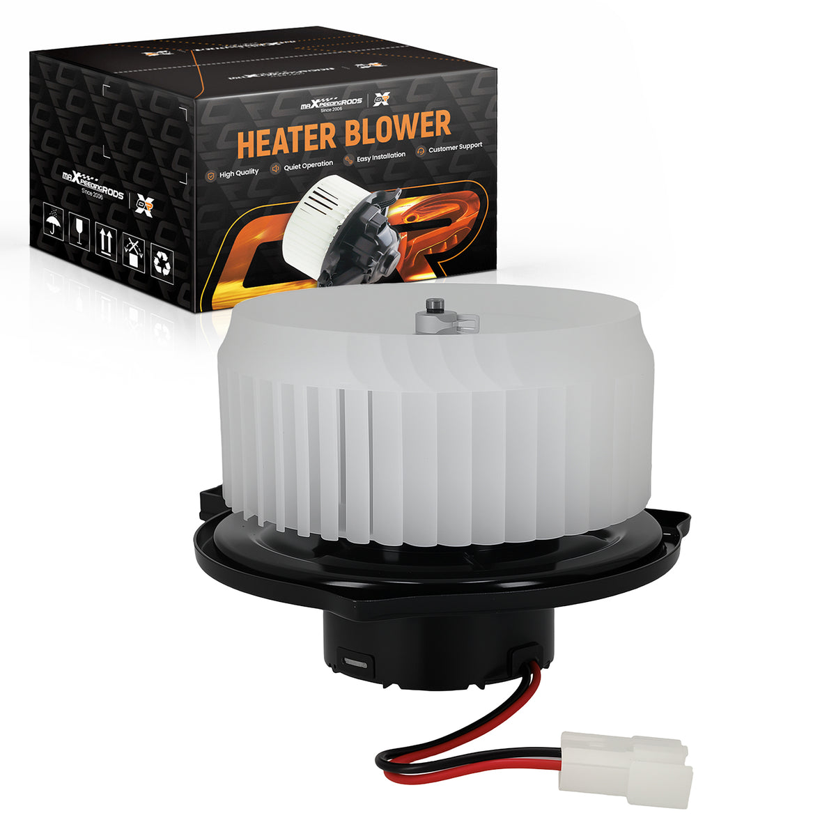 HVAC Heater Blower Motor with Fan Cage compatible For Mazda 3 2014-2017 700296 KD4561B10