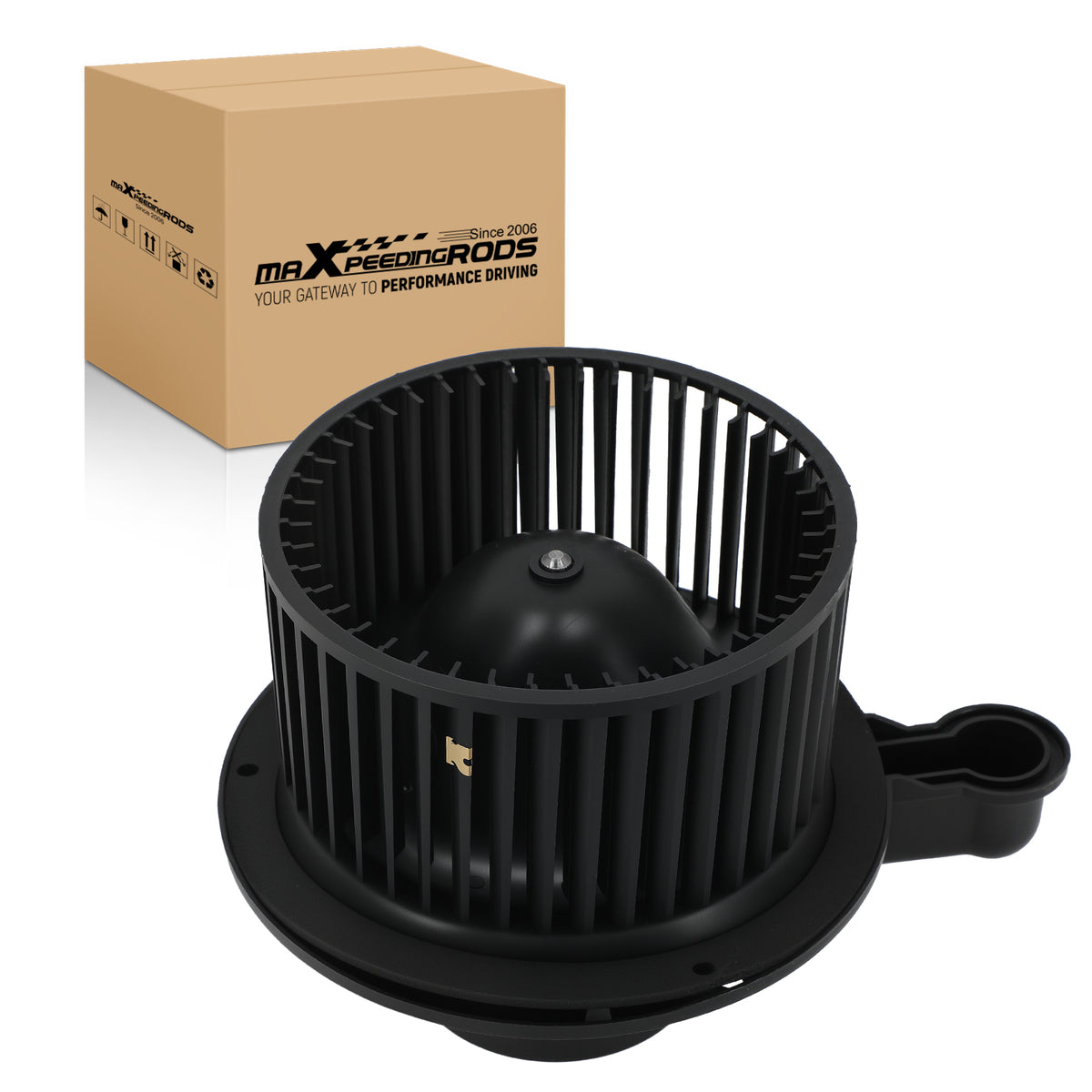 HVAC Blower Motor w/ Fan compatible For Mercury Mountaineer 4.0L SOHC 2002-05 FO3126115