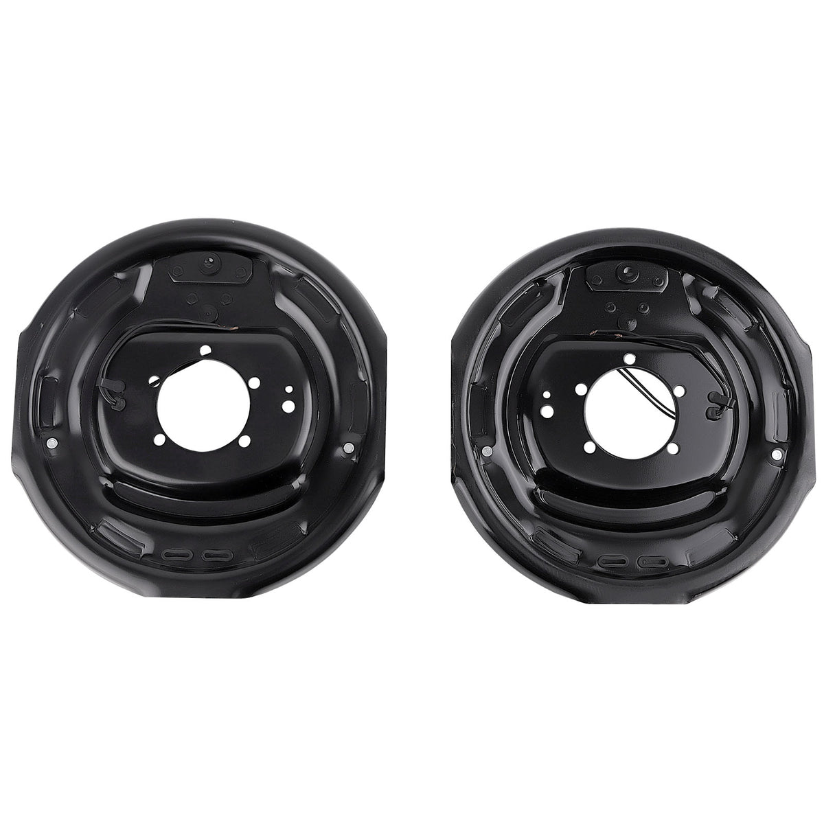 2x Driver Passenger Side 12" x 2" Electric Trailer Brake Assembly For 7000 lbs