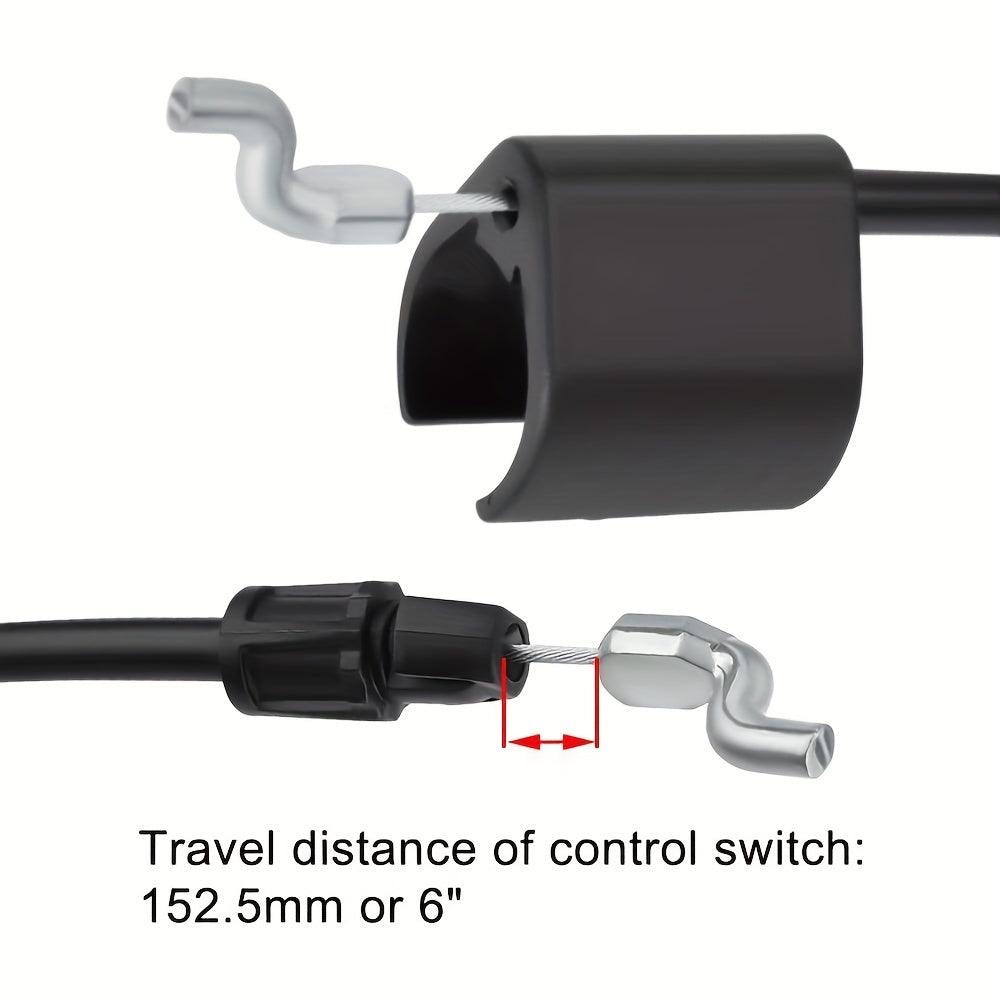 Heavy-Duty Hipa Lawn Mower Control Cable - 60 Long, Durable & Easy Install - Perfect Fit for Craftsman, Poulan, & Weed Eater Models Including 917377540, 917379100, PR675Y22SHP, WM55Y22SA