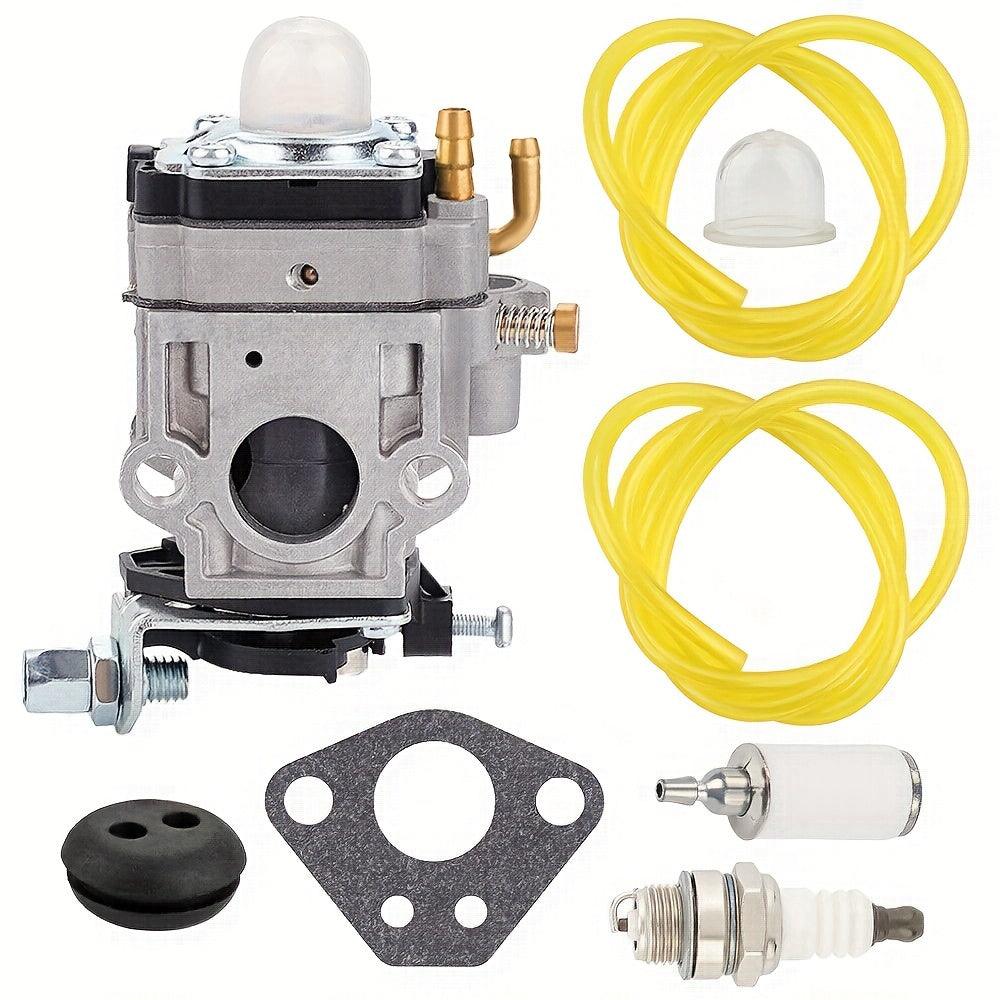 Hipa 531004445 Carburetor Kit, For Husqvarna 145BT H140B 140B 141B Blowers Kawasaki TB43 1E40F-5 BC52 BC520 CG430 CG520 43CC 52CC Trimmers