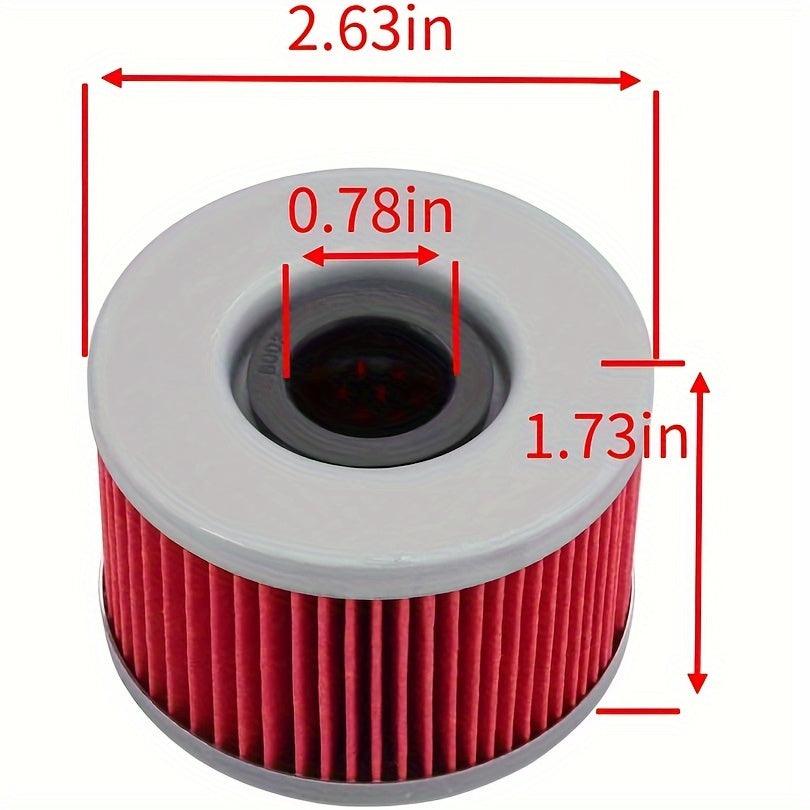 HF111 Oil Filter D8EA Spark Plug Kit For Honda Rincon 650 TRX650FA 4x4 2003-2005