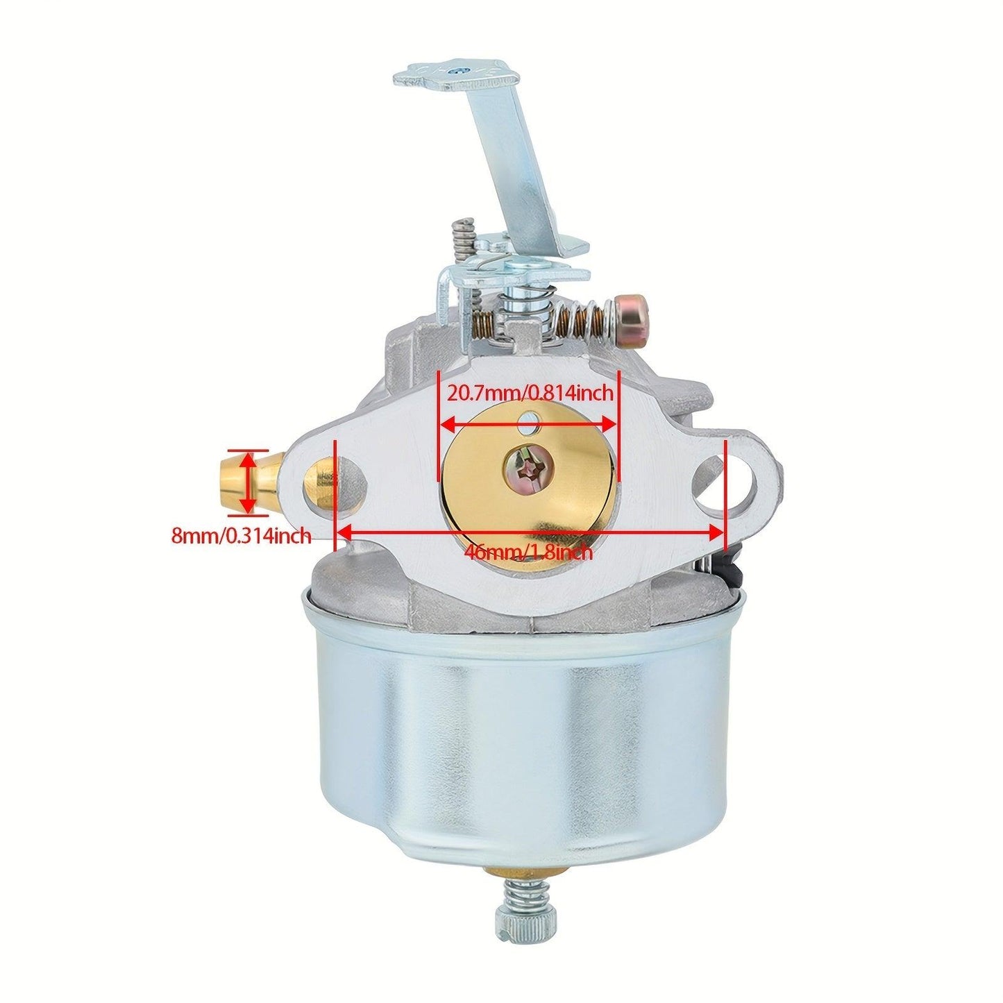 High-Performance Carburetor Kit - Durable & Precision-Made for Tecumseh H30, H50, H60, HH60 Engines - Easy Install, Optimal Fuel Delivery - Replacement of 632272, 30727