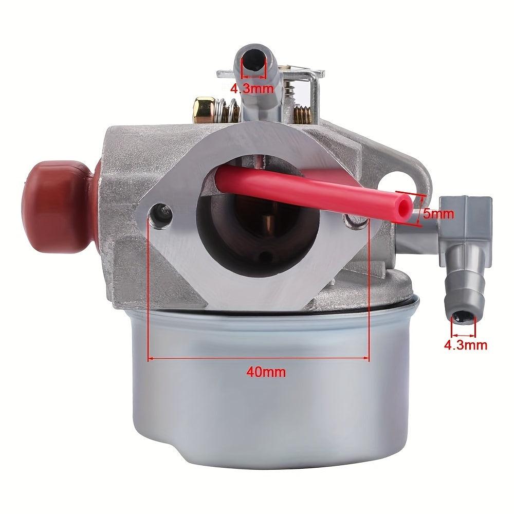 High-Performance Carburetor - Precise Fuel Delivery for Tecumseh LEV115, LEV120, LEV100 Engines - Durable Design, Ensures Smooth Operation, Easy Installation - Genuine Replacement Part