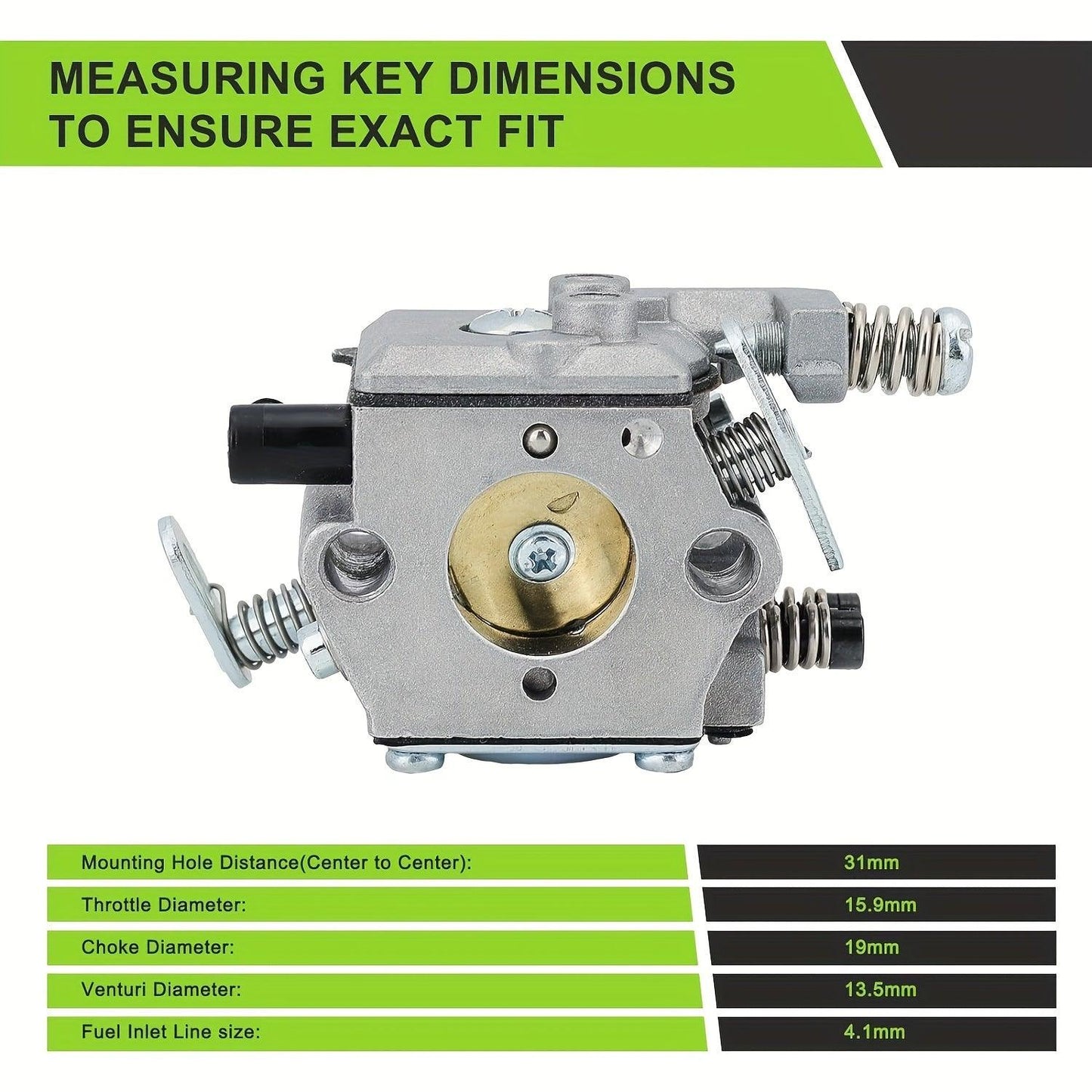 Hipa High-Performance Carburetor - Precision-Made for Stihl 021, 023, 025, MS210, MS230, MS250 Chainsaws - Durable and Reliable Replacement Part