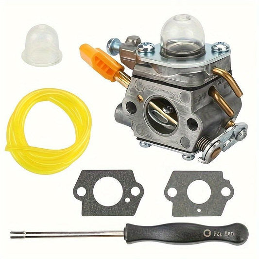 Premium Carburetor Kit - Precision-Made for Homelite UT22600, UT22650, UT32601A, UT32651A 26cc String Trimmers - Easy Install, Guaranteed Performance Boost, Long-Lasting Solution