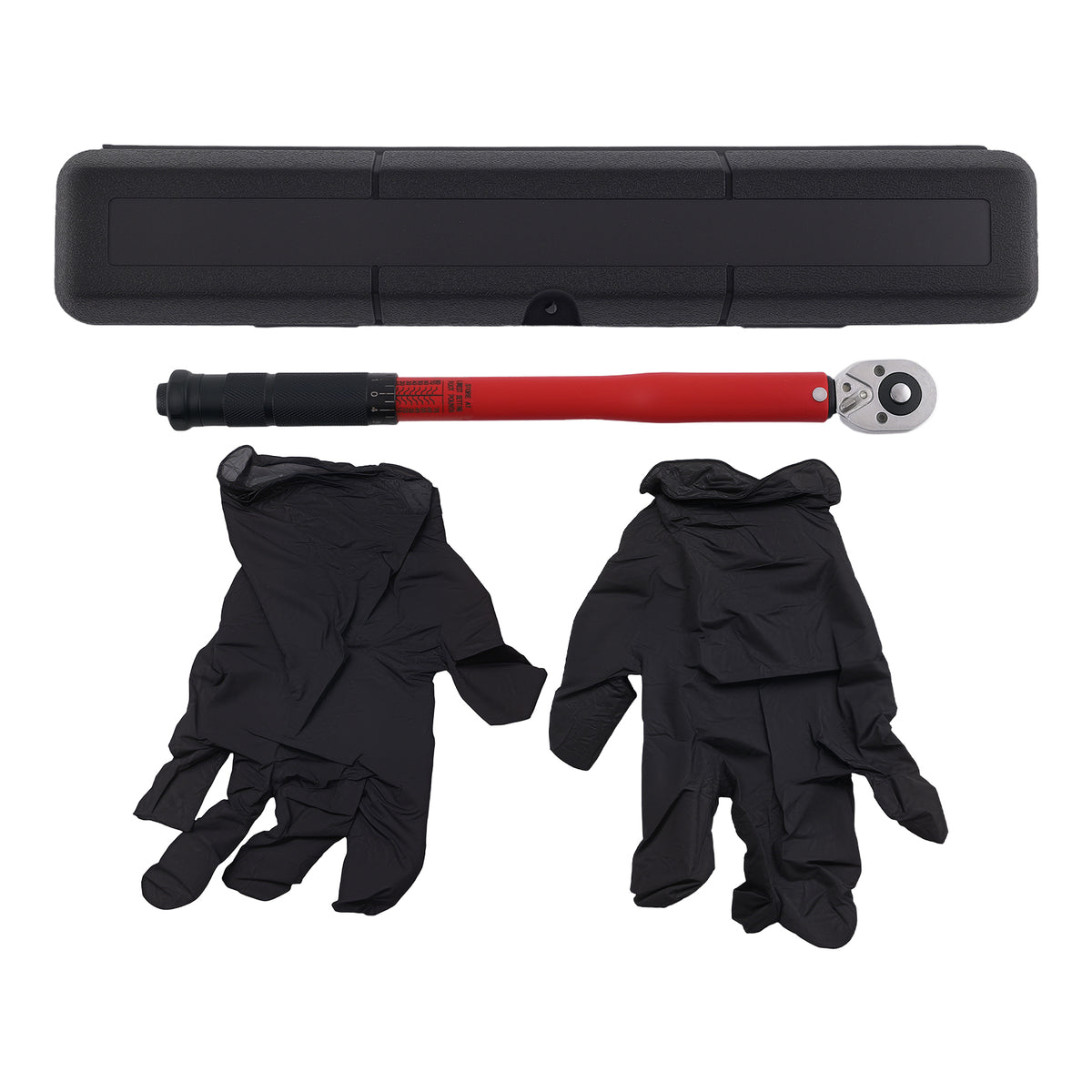 3/8 Drive Mechanical Torque Wrench 10-80 Ft-Lb with compatible For Case Non-Slip Handle