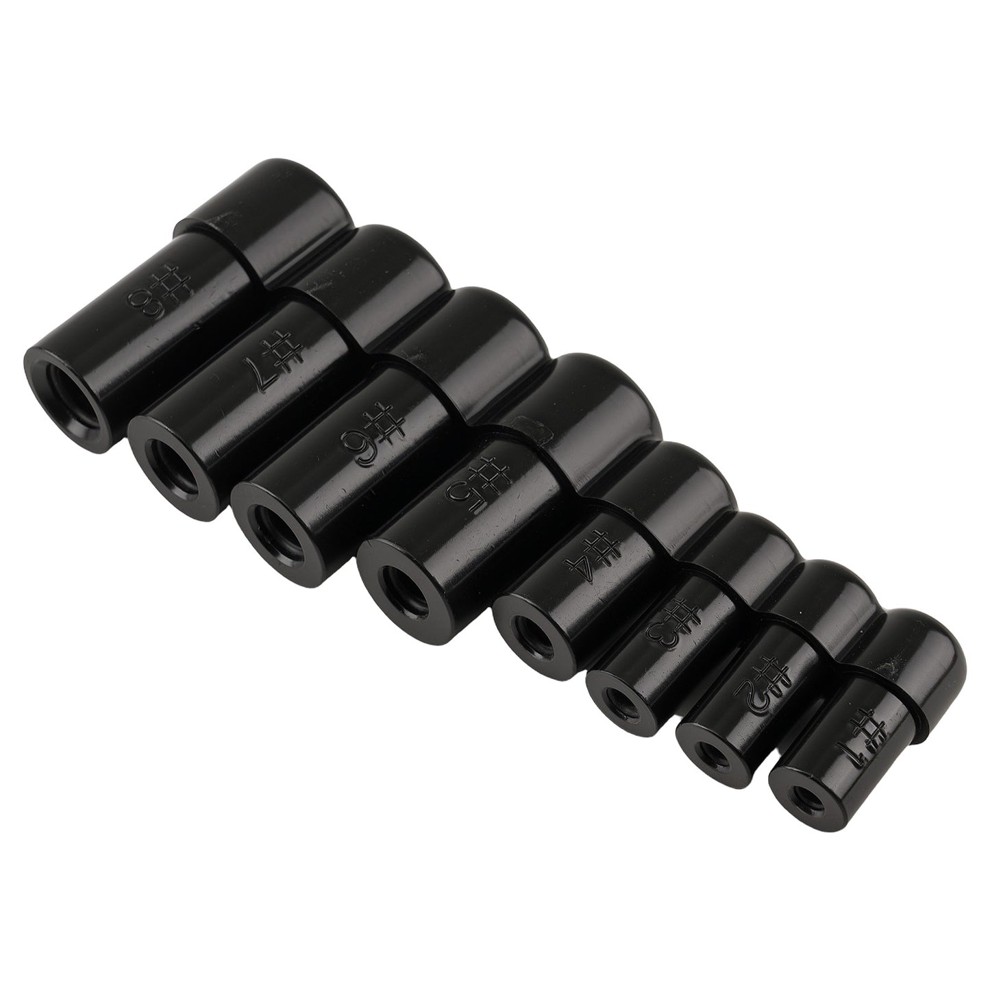 8pc Steel Tap Socket Set for Standard Metric Thread Making 1/8-1/2in NPT Tools