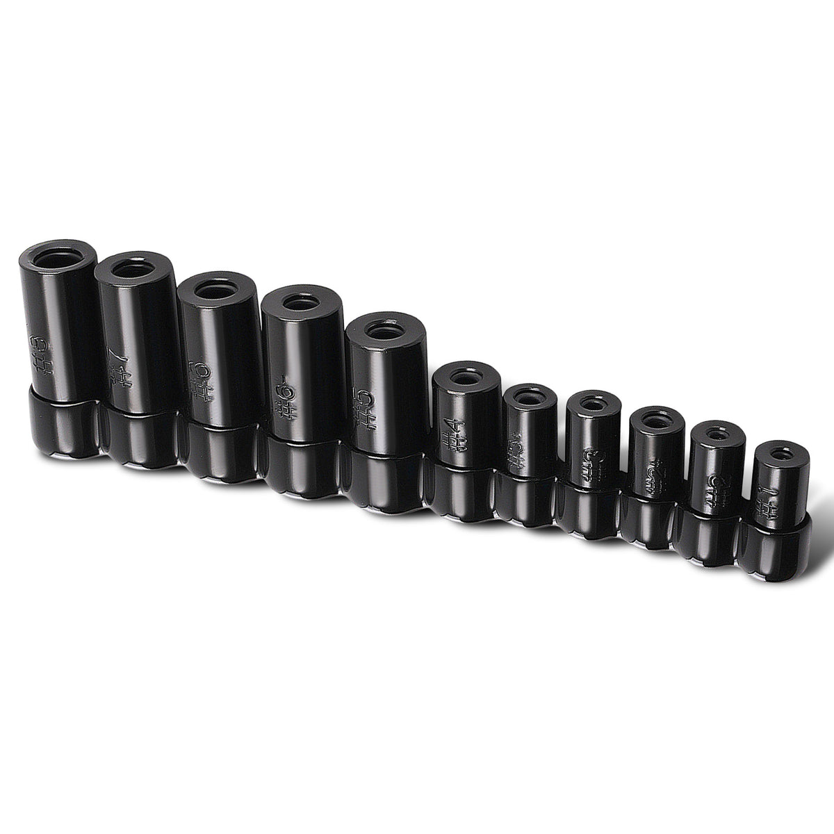 11PC Magnetic Tap Socket Carbon Steel For 1/8 NPT 70520-70660 Tool